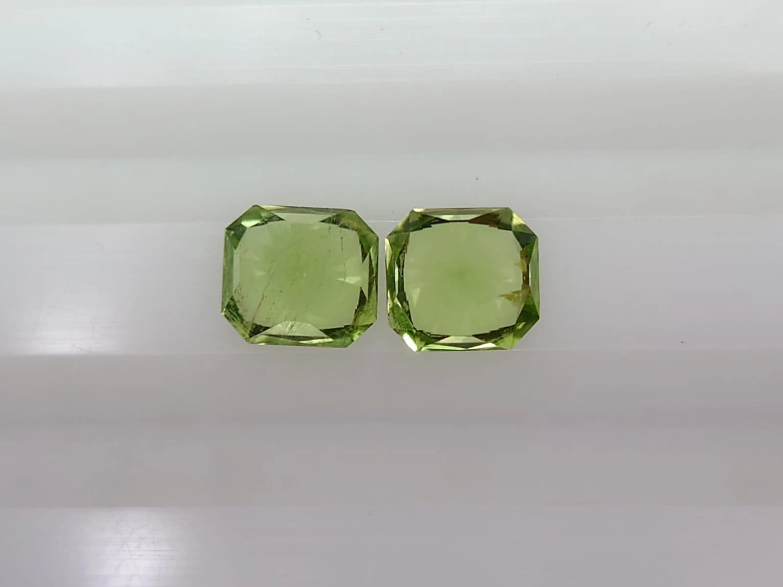 1.6ct Peridot Pair Natural From Pakistan — view 7